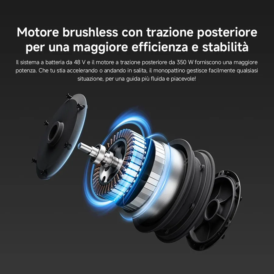 Motore brushless a trazione posteriore dello Xiaomi Electric Scooter 5